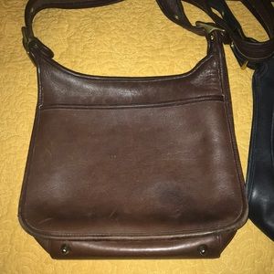 2 Coach Purses 1 black 1 brown